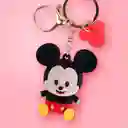 Llavero Mickey Mouse 3D Disney Colección 100 Smile Faces Miniso