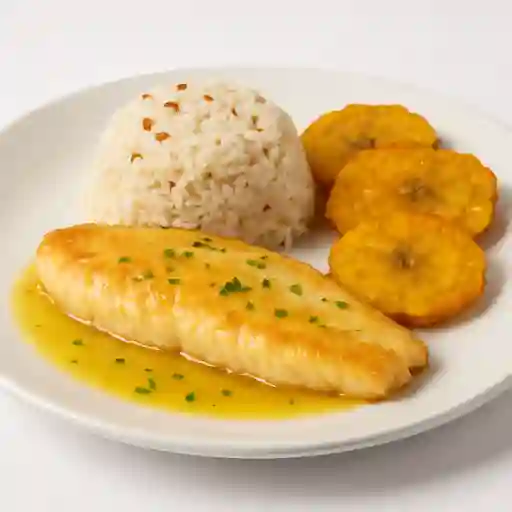 Filete de Robalo a la Meuniere
