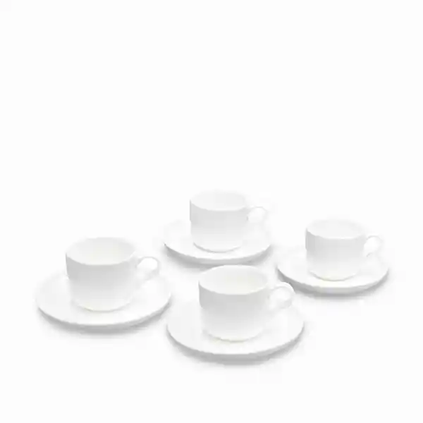 Set Pocillo y Plato Kira 120 mL Ambiente Gourmet