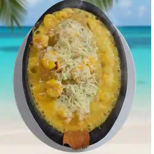 Salmon en Salsa de Camarones