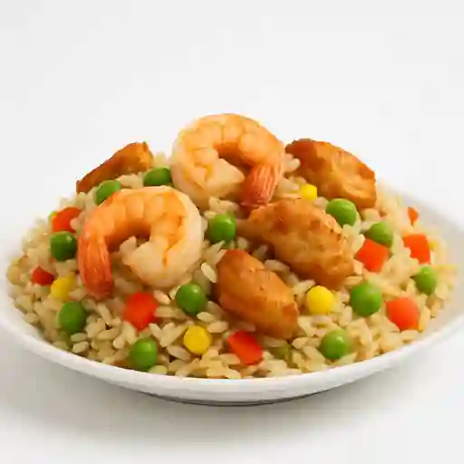 Arroz con Camaron y Pollo Personal