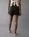Short Mujer Negro Talla: 00 8243095 American Eagle