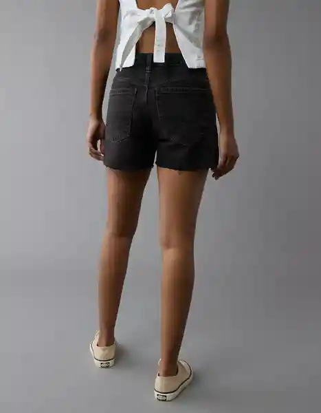 Short Mujer Negro Talla: 00 8243095 American Eagle