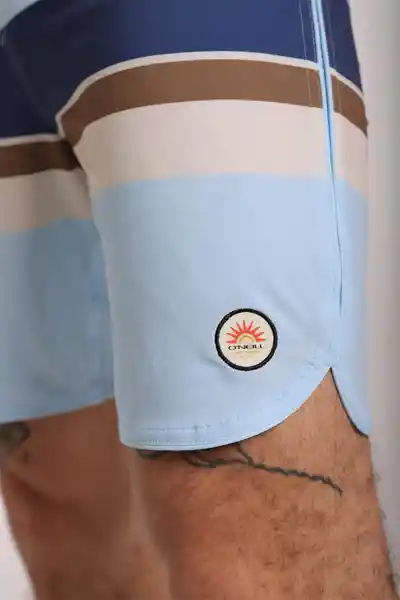 Pantaloneta Banzai Line Scallop Hombre 18 Talla 34 Oneill