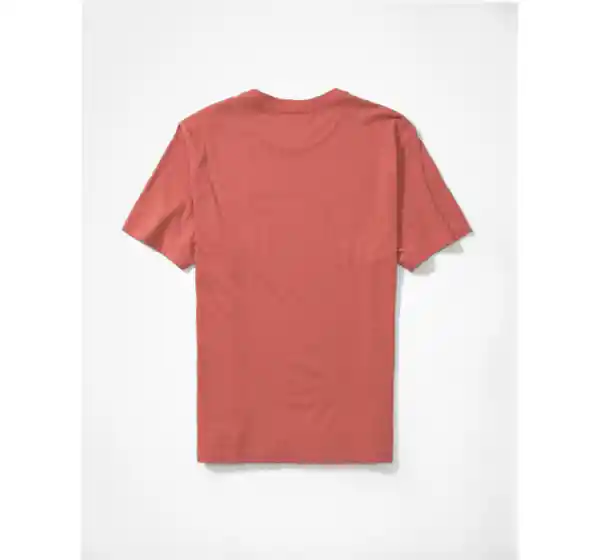 Camiseta Hombre Color Rosado Talla SMALL American Eagle