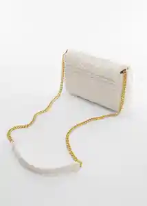 Bolso P Fido Beige Mujer Mango