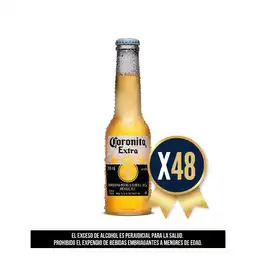 Cerveza Coronita 210 Ml por 48 Unidades