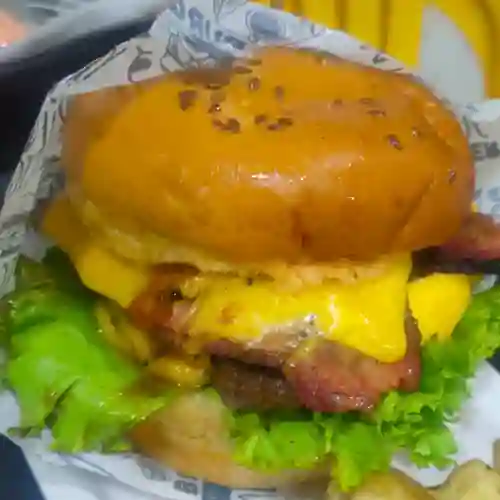 Hamburguesa Jr de Carne Ahumada