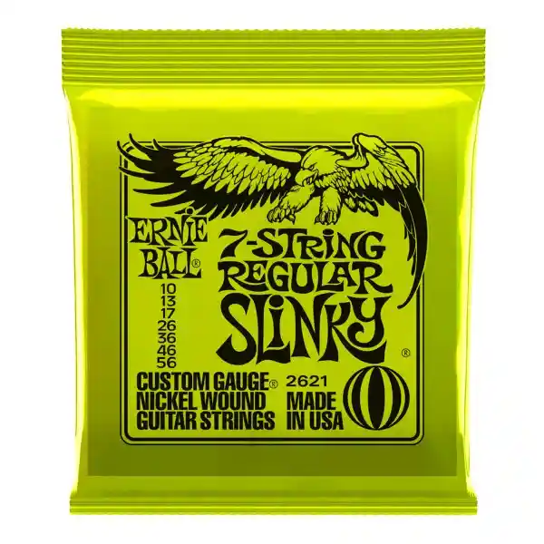 Ernie Ball Encordado Guitarra Eléctrica Cuerdas 10-56 2621 7