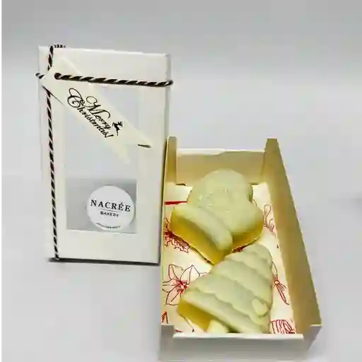 Caja con chocolate blanco y milo x2und