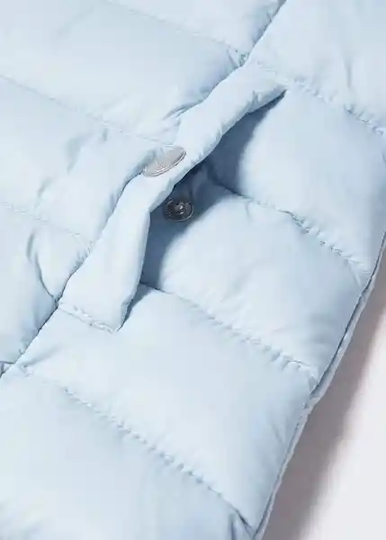 Abrigo Anorak Light4 Azul Talla 12 Niñas Mango