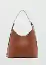 Bolso M Keops Cuero Talla 99 Mujer Mango