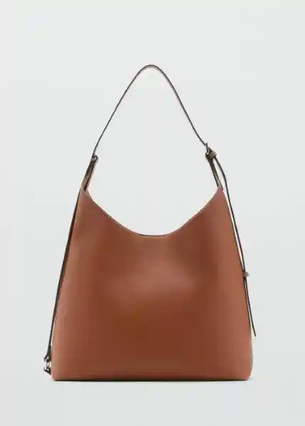 Bolso M Keops Cuero Talla 99 Mujer Mango