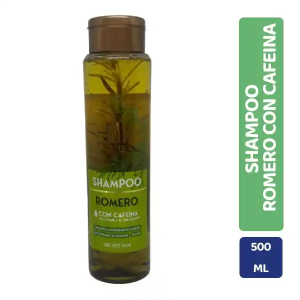 Ampm Plus Shampoo Romero Con Cafeína