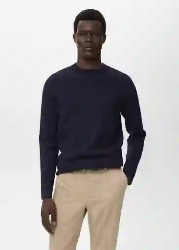 Jersey Luxus Navy Talla M Hombre Mango