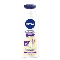 Nivea Crema Corporal Humectación y Protección Solar FPS 15