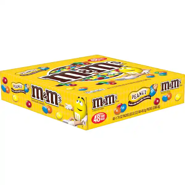 M&Ms Chocolate de Leche Confitado Relleno de Maní