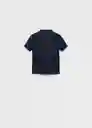 Polo Javi8 Navy Talla 70 Niños Mango