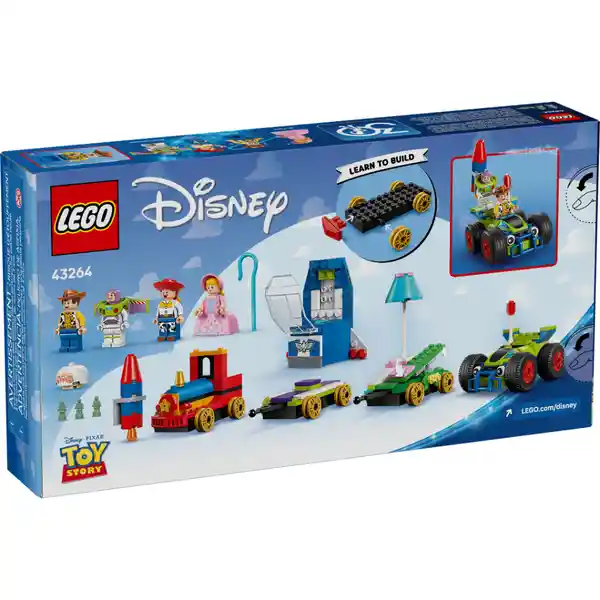 Set de Construcción Tren de Celebración Toy Story Coche Lego
