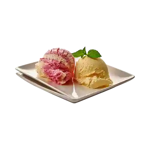 Helado doble