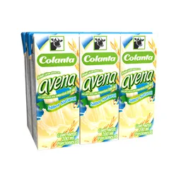 Colanta Avena Natural UHT Caja X 200 ml X 6 U
