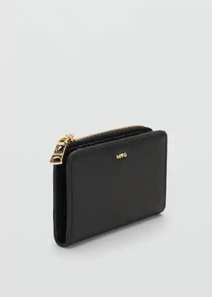 Billetera P Martes2 Negro Talla 99 Mujer Mango