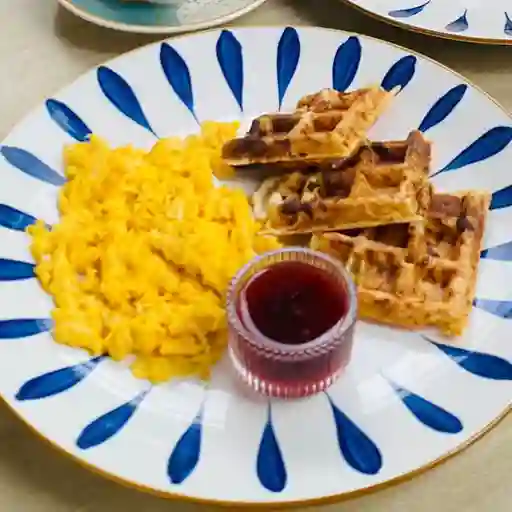 Huevitos con waflebono