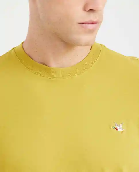 Camiseta Basic Colors Masculino Verde Palma Medio XS Chevignon