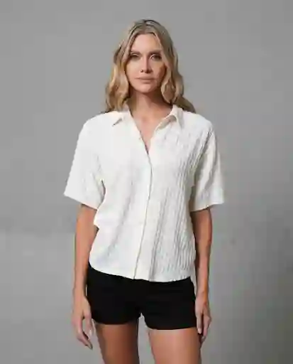 Camisa Mujer Crudo Talla XL 213G011_CRU110604 Rifle