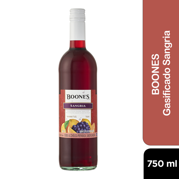 Boones Bebida Alcohólica Preparada Sangría 750 ml