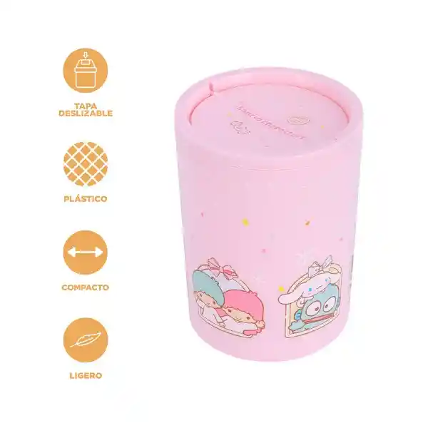 Bote de Basura Para Escritório Sanrio Rosa Miniso
