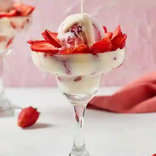 Fresas con Crema