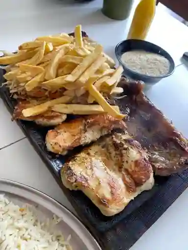 Pechuga y lomo de res