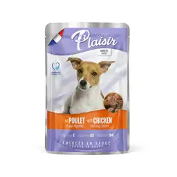 Pouch Plaisir Perro Pollo Con Verduras