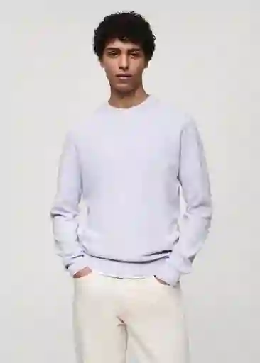 Jersey Ten Lila Talla S Hombre Mango