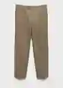 Pantalón Jean Khaki Talla 44 Hombre Mango