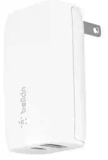 Belkin Cargador de Pared 37W Usb-C 25W  +  Usb-A 12W