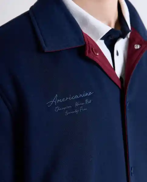 Chaqueta Hombre Rojo Talla M 829G003_ROJ191724 Americanino
