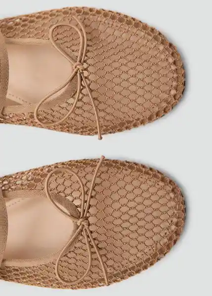 Zapatos Gala Nude Talla 39 Mujer Mango