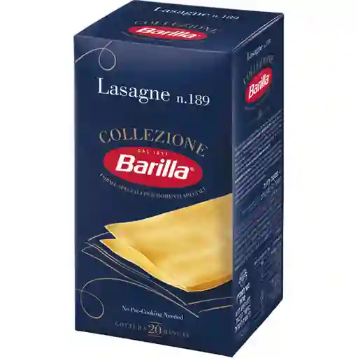 Barilla Pasta Precocida en Lamina para Preparar Lasaña 