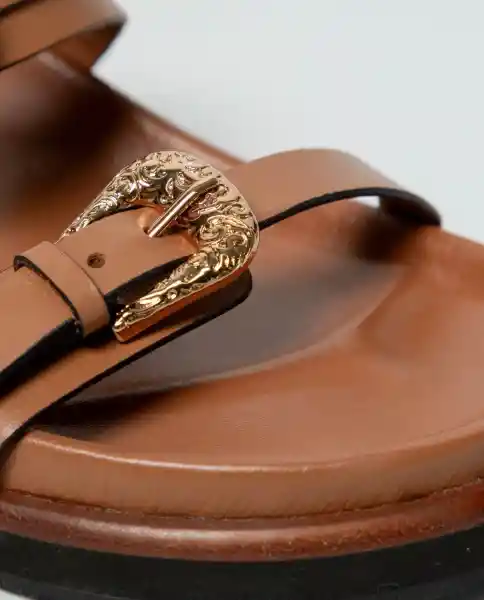 Sandalias Summer Café Ciervo Claro Talla 37 Chevignon