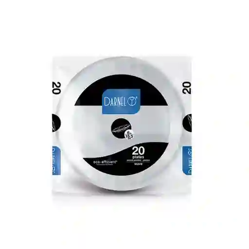 Darnel Plato Espumado Wave 15.5 cm