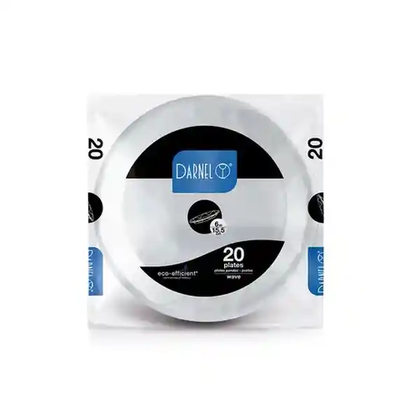 Darnel Plato Espumado Wave 15.5 cm