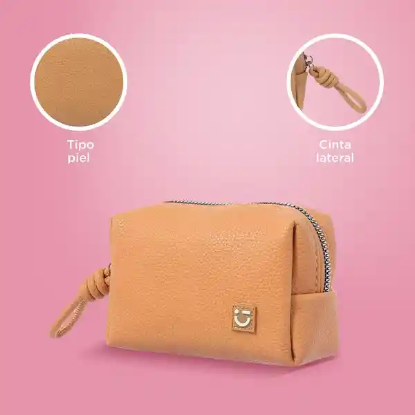 Monedero Con Nudo Khaki Serie Miniso