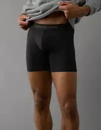 Bóxer Hombre Negro Talla: SMALL 4075064 American Eagle