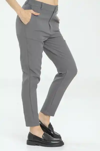 Pantalón New Karla Color Gris Oscuro Talla 10 Ragged
