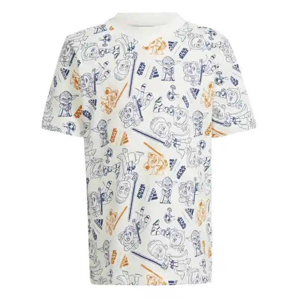 Adidas Camiseta Lk sw Yj T Niño Blanco Talla 2XS Ref: IT8785