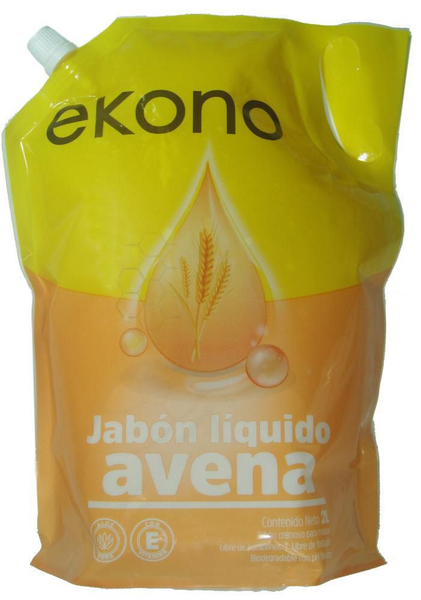 Jabón Líquido Avena Ekono 2 l