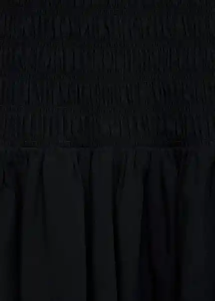 Vestido Maya Negro Talla S Mujer Mango