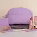 Cosmetiquera Con Cierre Enfrente Lila Miniso